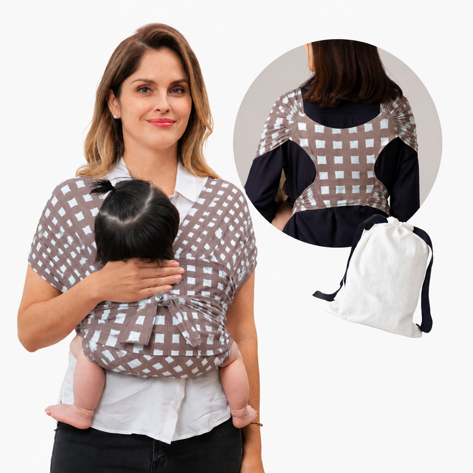 SoftNest - Bekväm, andningsbar och säker – ergonomisk bärsele