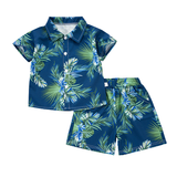 Mini Fashion™ - Fräsch och glad - Blommigt set för pojkar