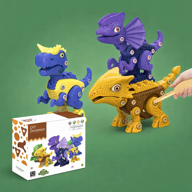 JurassicDrill – Cool & lekfullt – Dino DIY-set