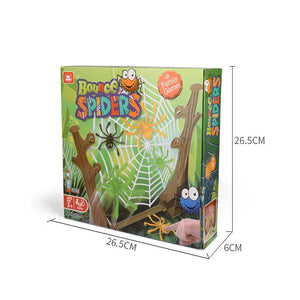 SpiderJump™ - Roligt nät - Brädspel med spindlar