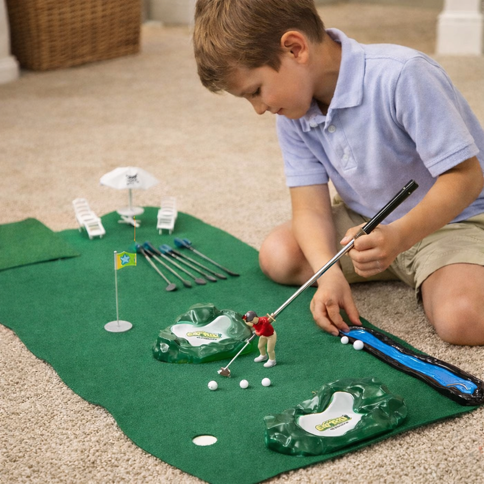 Mini Golf Practice Set – Aktivt & lärorikt – Golfträningsset