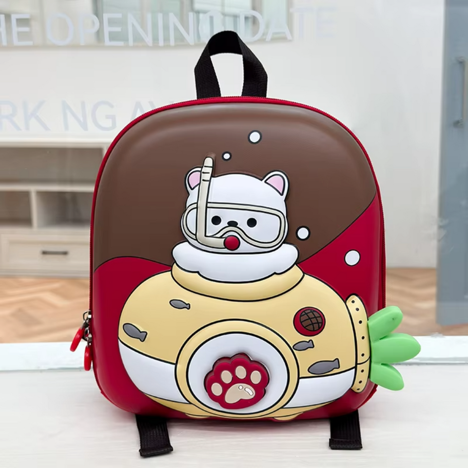 KiddoPack – Söt & praktisk – barnryggsäck med självlysande ben