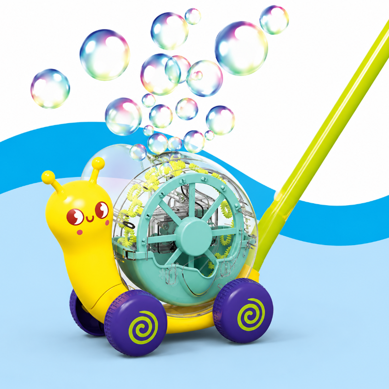 BubbleBuddy – Lekfullt & interaktivt – Snigel-bubbelblåsare
