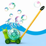 BubbleBuddy – Lekfullt & interaktivt – Snigel-bubbelblåsare