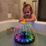 Solar LED Fountain Toy – Lekfullt & interaktivt – Vattenleksak med fontän