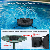 Solar LED Fountain Toy – Lekfullt & interaktivt – Vattenleksak med fontän