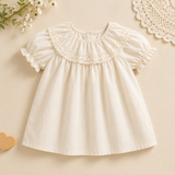 Girls Summer Fashion Top – Luftigt & bekvämt – Vintage-top för flickor