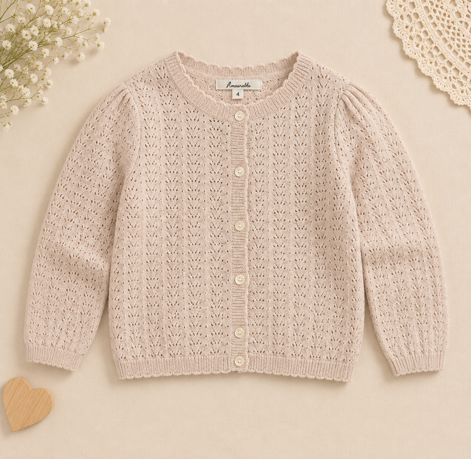 Girls Summer Fashion Top – Luftigt & bekvämt – Vintage-top för flickor
