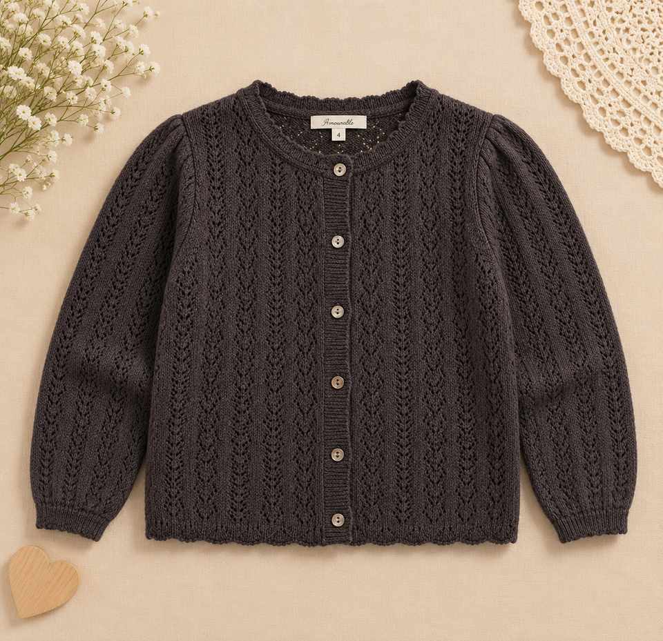 Girls Summer Fashion Top – Luftigt & bekvämt – Vintage-top för flickor