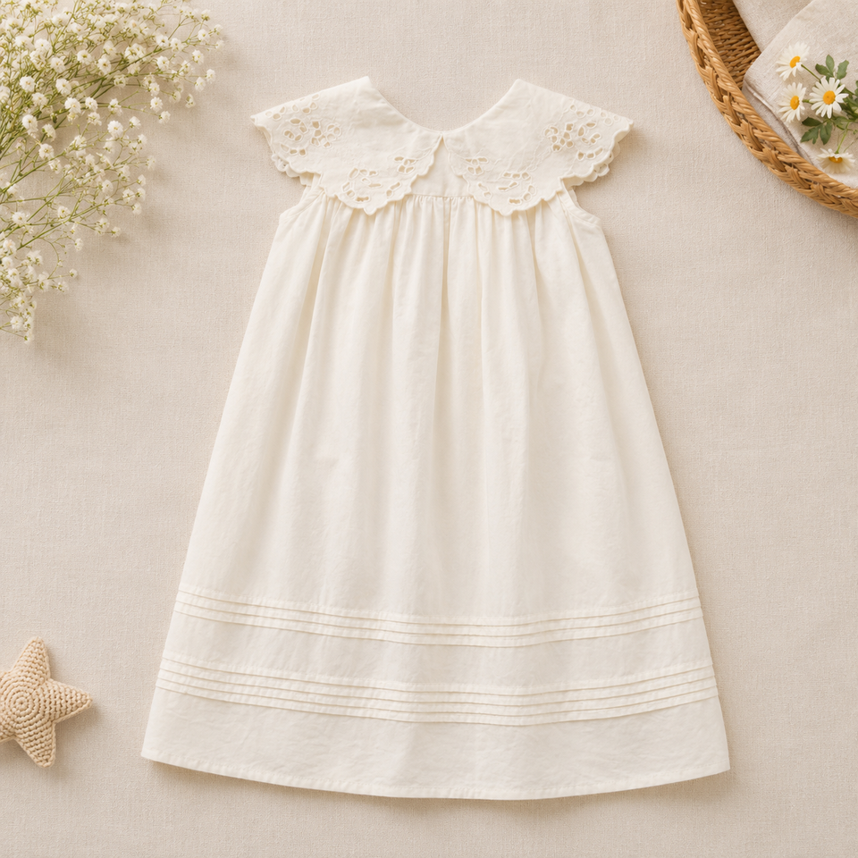 Lace Stitching Dress – Elegans & komfort – Spets & sömmar