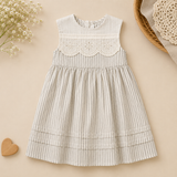 Lace Stitching Dress – Elegans & komfort – Spets & sömmar