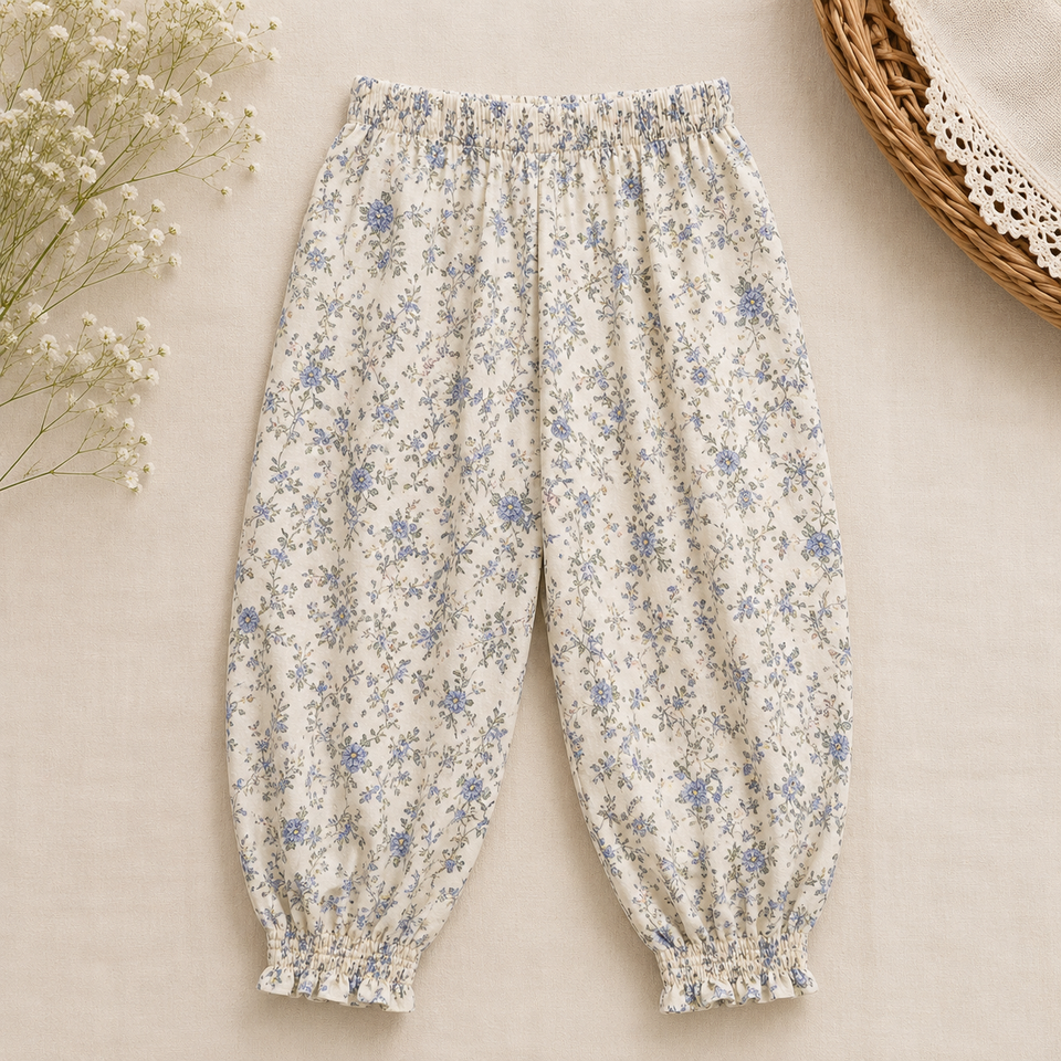 Chic Skirt & Wide Leg Pants – Elegant & bekvämt – Lös barnkläder
