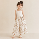 Chic Skirt & Wide Leg Pants – Elegant & bekvämt – Lös barnkläder