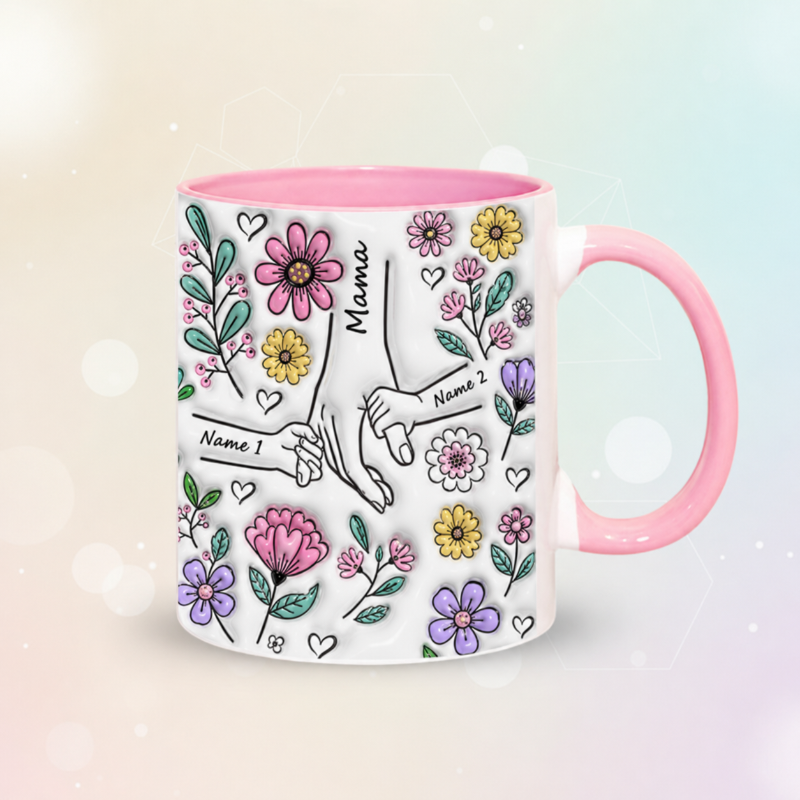 Personalized Kids Name Mug – En unik morsdagspresent – En personlig mugg