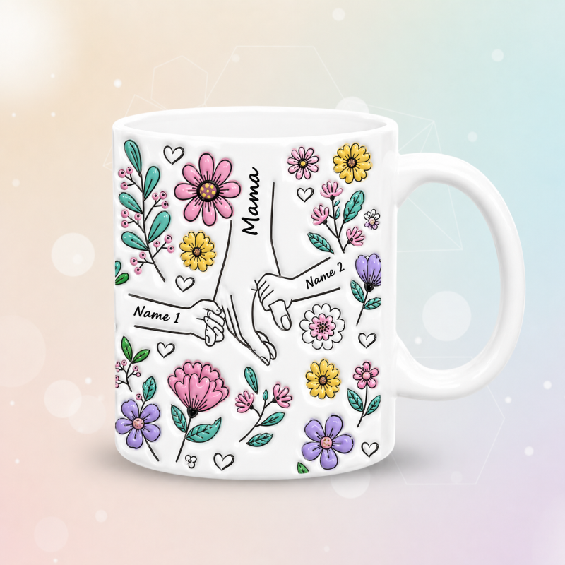 Personalized Kids Name Mug – En unik morsdagspresent – En personlig mugg