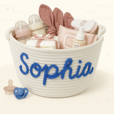 CuddleBasket – Söt & personlig – Personlig blöjkorg