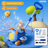 Bubble Blower – Lekfullt & roligt – Bubbelblåsande skjutvagn