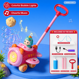 Bubble Blower – Lekfullt & roligt – Bubbelblåsande skjutvagn