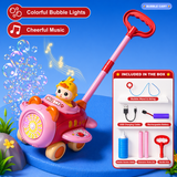 Bubble Blower – Lekfullt & roligt – Bubbelblåsande skjutvagn