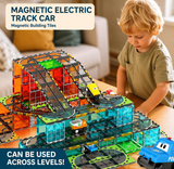 Magnetic Road Blocks – Kreativt & lärorikt – Byggsetet ”Magnetiska vägar”