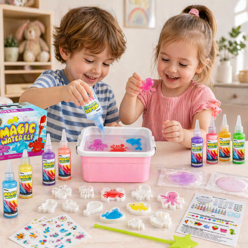 Magic Gel Water Beads – Kreativt & sensoriskt – Vattenformningsset