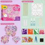 DIY Crystal Keychain Kit – Kreativt & lekfullt – Pysselkit för nyckelringar