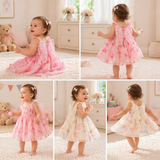Girls Butterfly Dress – Söt & luftig – barnklänning