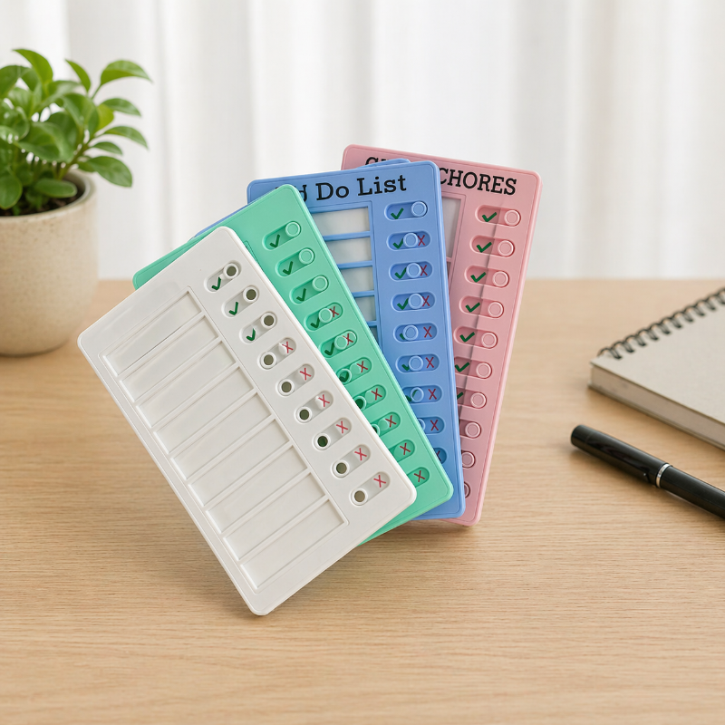 Kids Chore Chart – Struktur & Självständighet – Att göra-lista – Uppgiftsanslagstavla