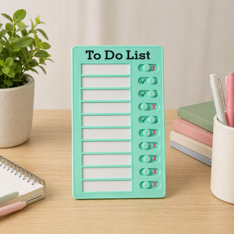 Kids Chore Chart – Struktur & Självständighet – Att göra-lista – Uppgiftsanslagstavla