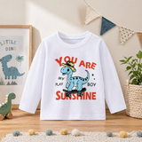 Kids Dinosaur Sweatshirt – Komfort & stil – Dino barntröja