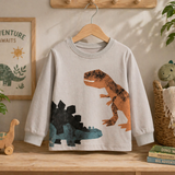Kids Dinosaur Sweatshirt – Komfort & stil – Dino barntröja