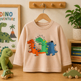 Kids Dinosaur Sweatshirt – Komfort & stil – Dino barntröja