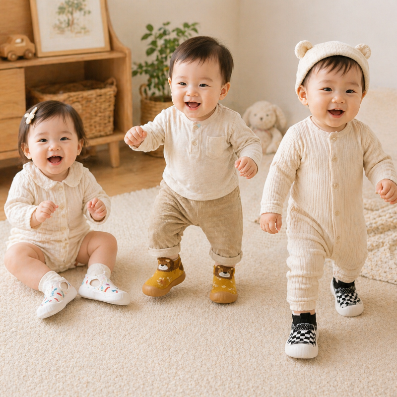 Baby Anti-Slip Shoes – Säkerhet & komfort – Barnskor