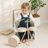 Kids Wooden Drum Toy – Musik & Kreativitet – Trumset