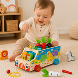 Montessori Animal Matching Toy – Lärorikt & interaktivt – Pusselvagn