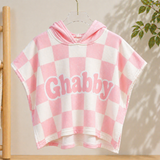 Personalized Hooded Towel – Mjuk & unik – Personlig badkap för barn
