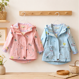 Girls Windbreaker Jacket – Lätt och elegant – barnjacka