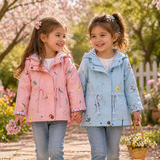 Girls Windbreaker Jacket – Lätt och elegant – barnjacka