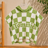 Personalized Hooded Towel – Mjuk & unik – Personlig badkap för barn
