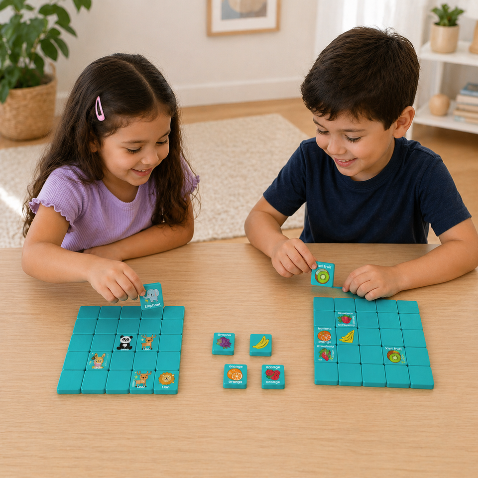 Memory Matching Game – Koncentration & utveckling – Memory-brädspel