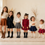Girls Knitted Skirt – Komfort & stil – Barnkjol