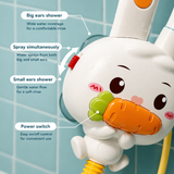 Rabbit Bath Shower Toy – Lek och vattenlek – Badrumsleksaker med vattensprut