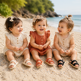 Baby Girls Sandals – Mjuka & bekväma – Sommarsandaler