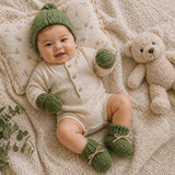 Booties & Mittens – Mjukt & varmt – Set med handskar och tossor
