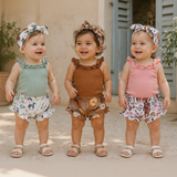 Baby Girl Summer Outfit – Sött & luftigt – Klädset för bebisar