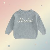 Personalized Baby Sweater – Unik & kärleksfull – Broderad, personlig babytröja
