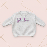 Personalized Baby Sweater – Unik & kärleksfull – Broderad, personlig babytröja