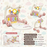 Step & Play – Interaktivt & Säker – 3-i-1 gåstol & babygym