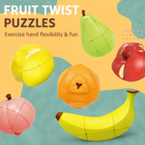 FruitCube – Färgglad & utmanande – Montessori fruktpussel