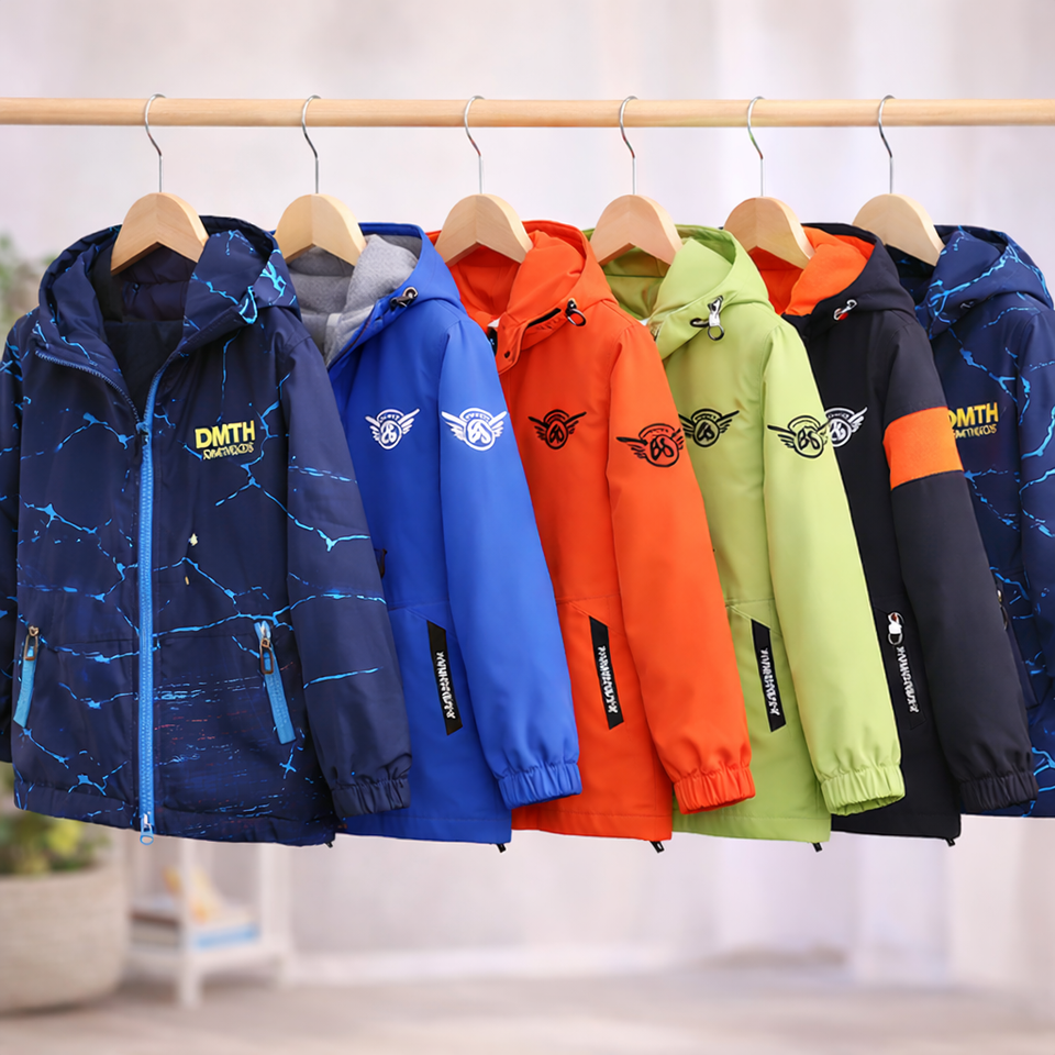 Reversible Kids Jacket – Vattentät och vindtät – Lätt jacka